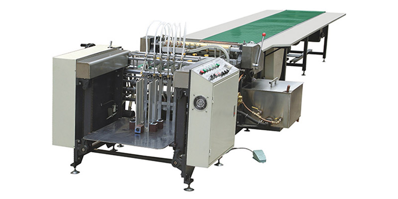 склеивание машина бумаги